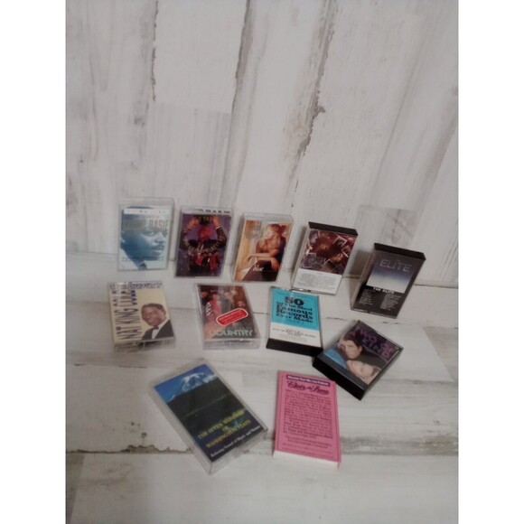 Variety Cassette Tapes Set Of Eleven‎ Mixed Variety - Picture 16 of 16